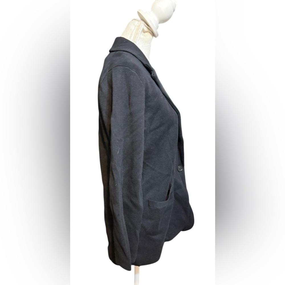 J.Crew $168 Cecile Relaxed Sweater-Blazer Black Size S BF013 - Picture 3 of 7